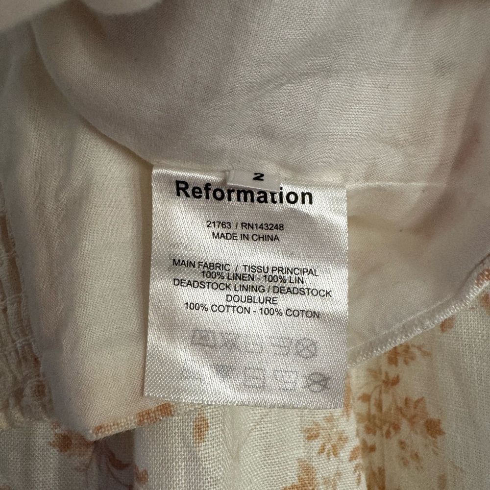 Palm Linen Two Piece
Color: Riso, size 2 - Picture 7 of 10